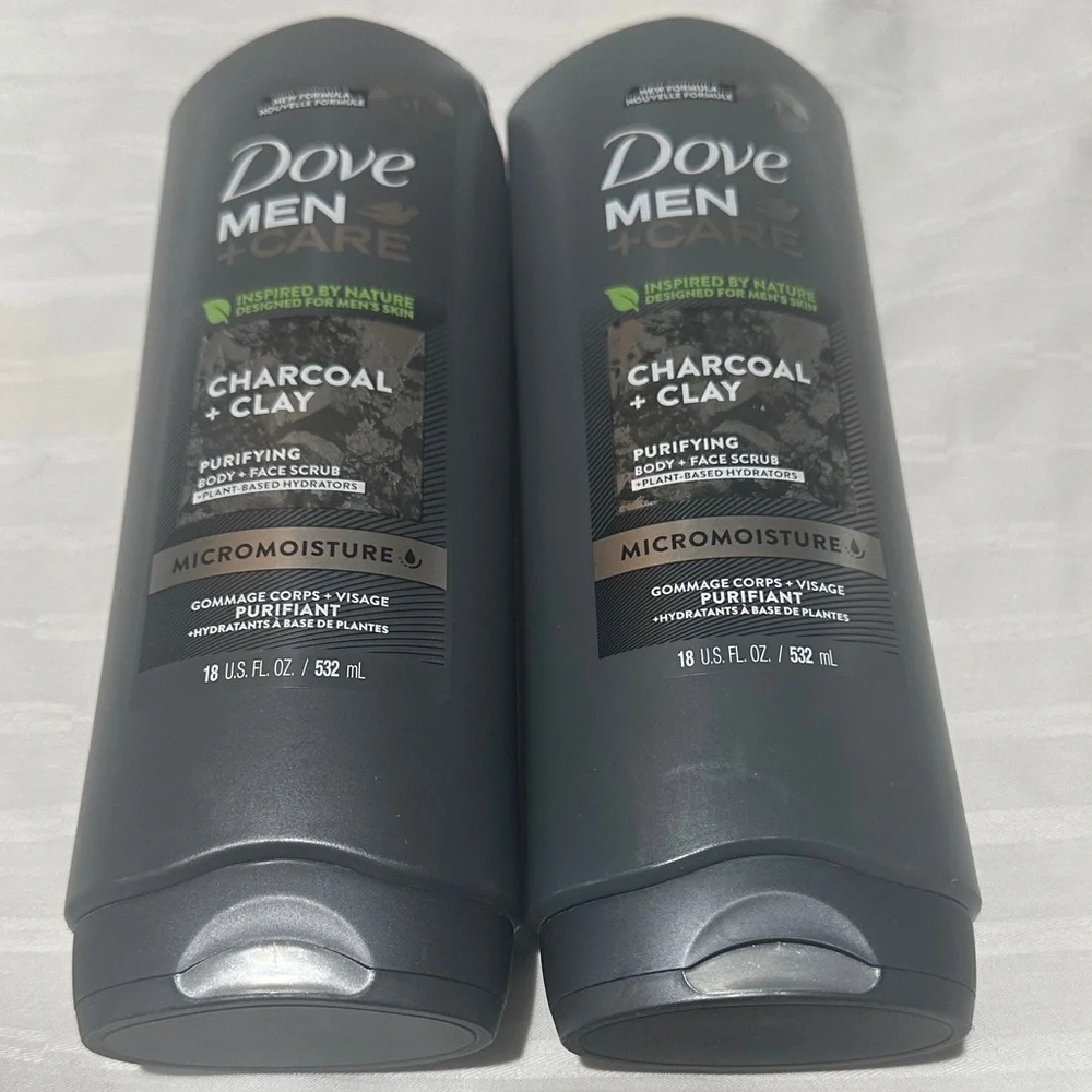 Dove Men+Care Blue Body Wash- set of 2 18 oz
